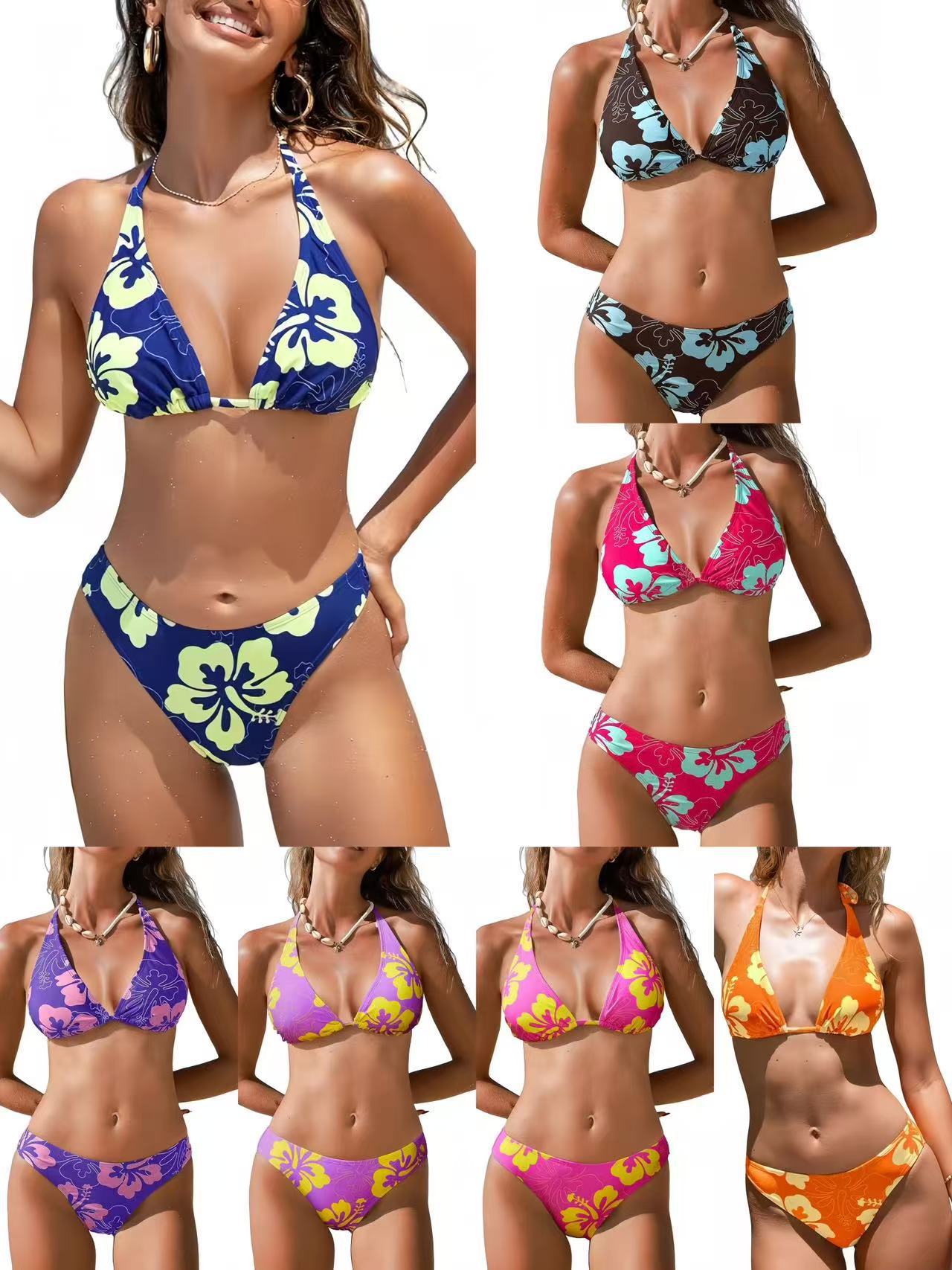 Floral Bikini Swimsuit